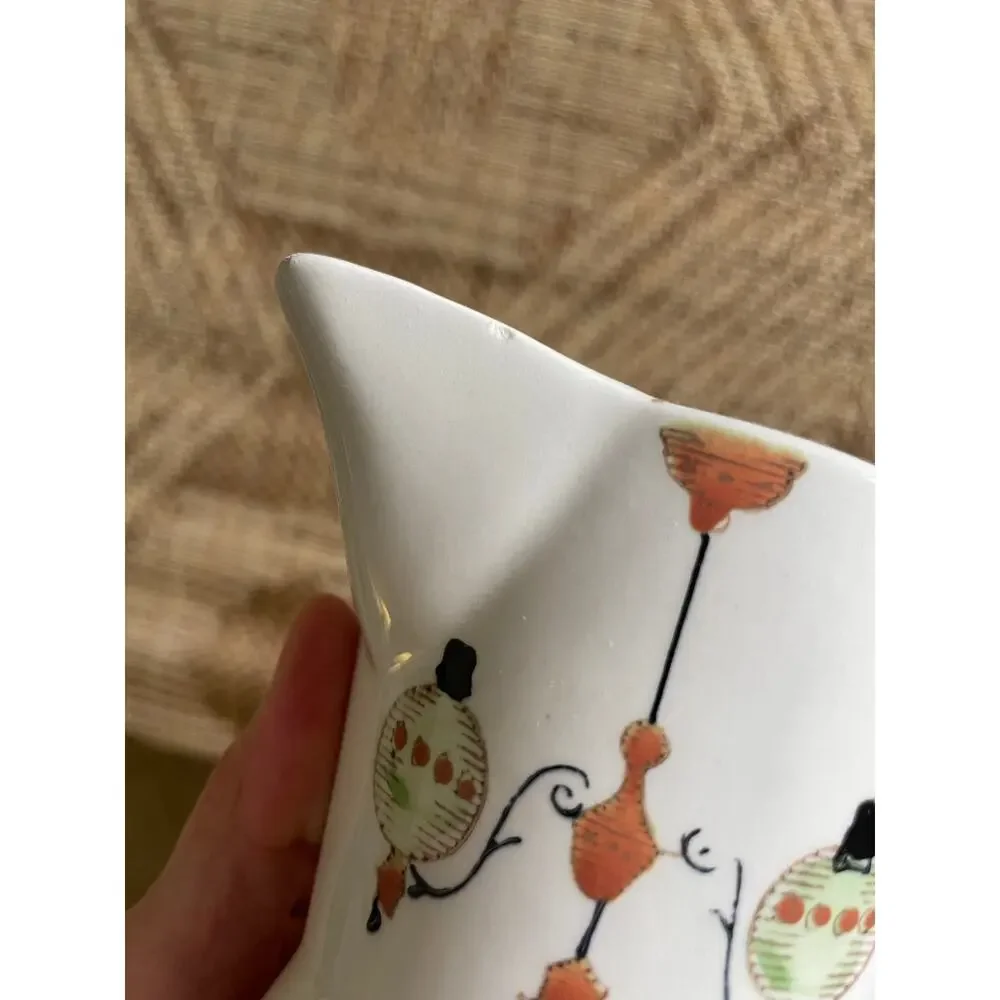Vintage Enesco Japan MCM Pitcher / Vase